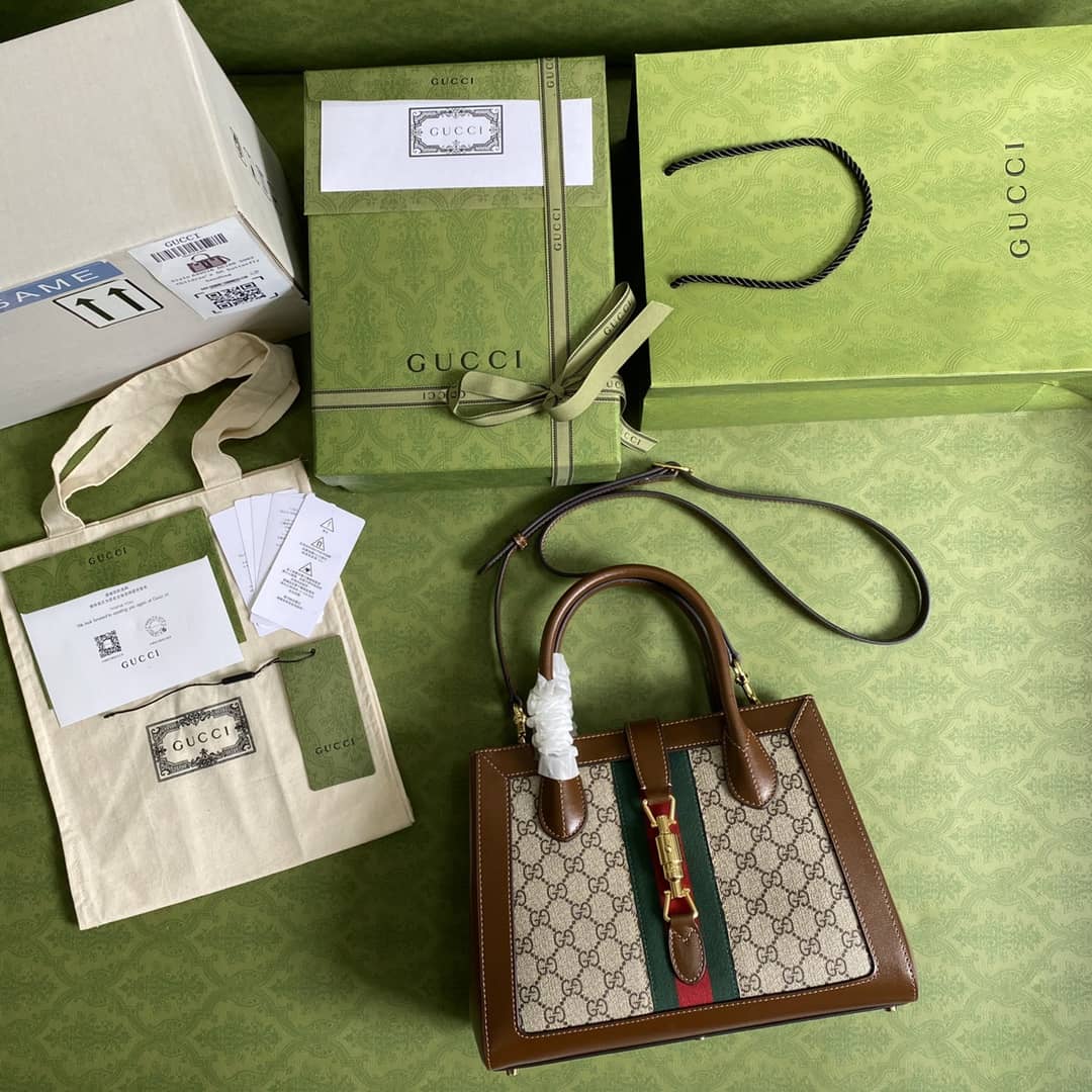 Gvc*1 Jackie 1961 Medium Tote Replica 649016