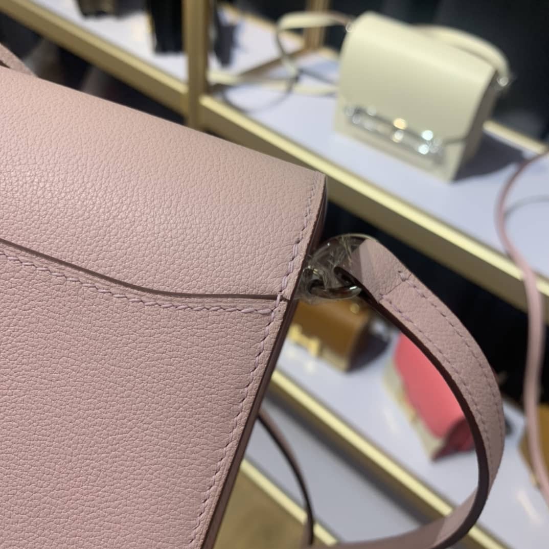 H**me5 Roulis Mini Sac Evercolor Calfskin Leather Crossbody Bag