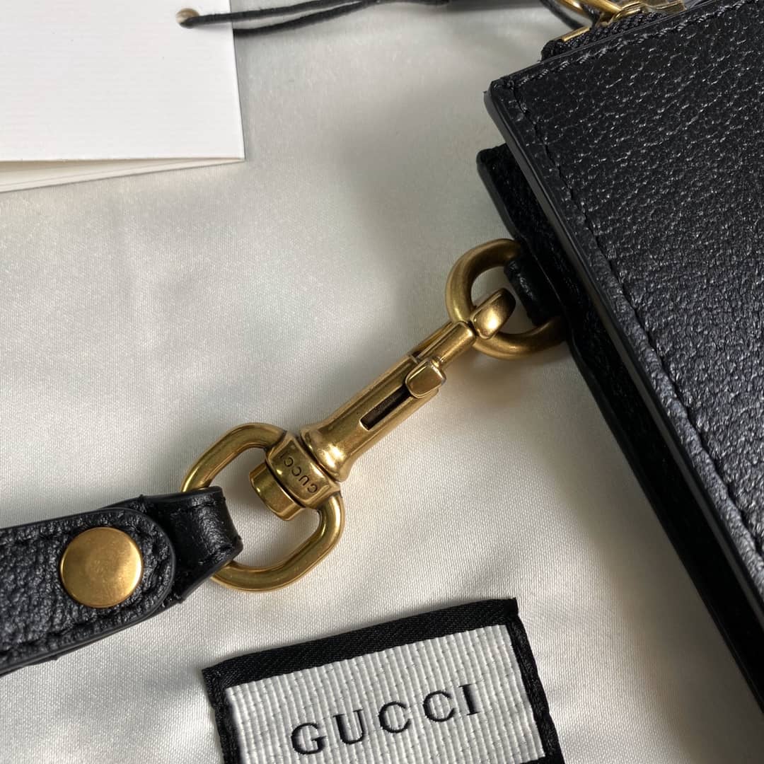 Gvc*1 Animalier Leather Pouch Replica 523684