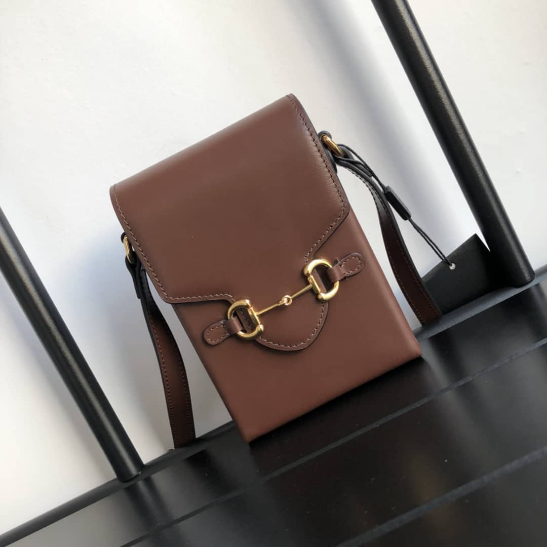 Gvc*1 Horsebit 1955 Mini Bag Replica Brown 625615