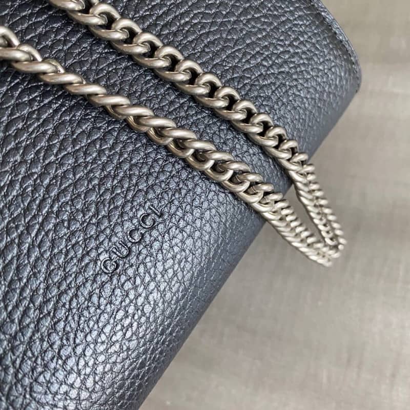 Gvc*1 Dionysus Chain Wallet Shoulder Bag Replica Black 401231