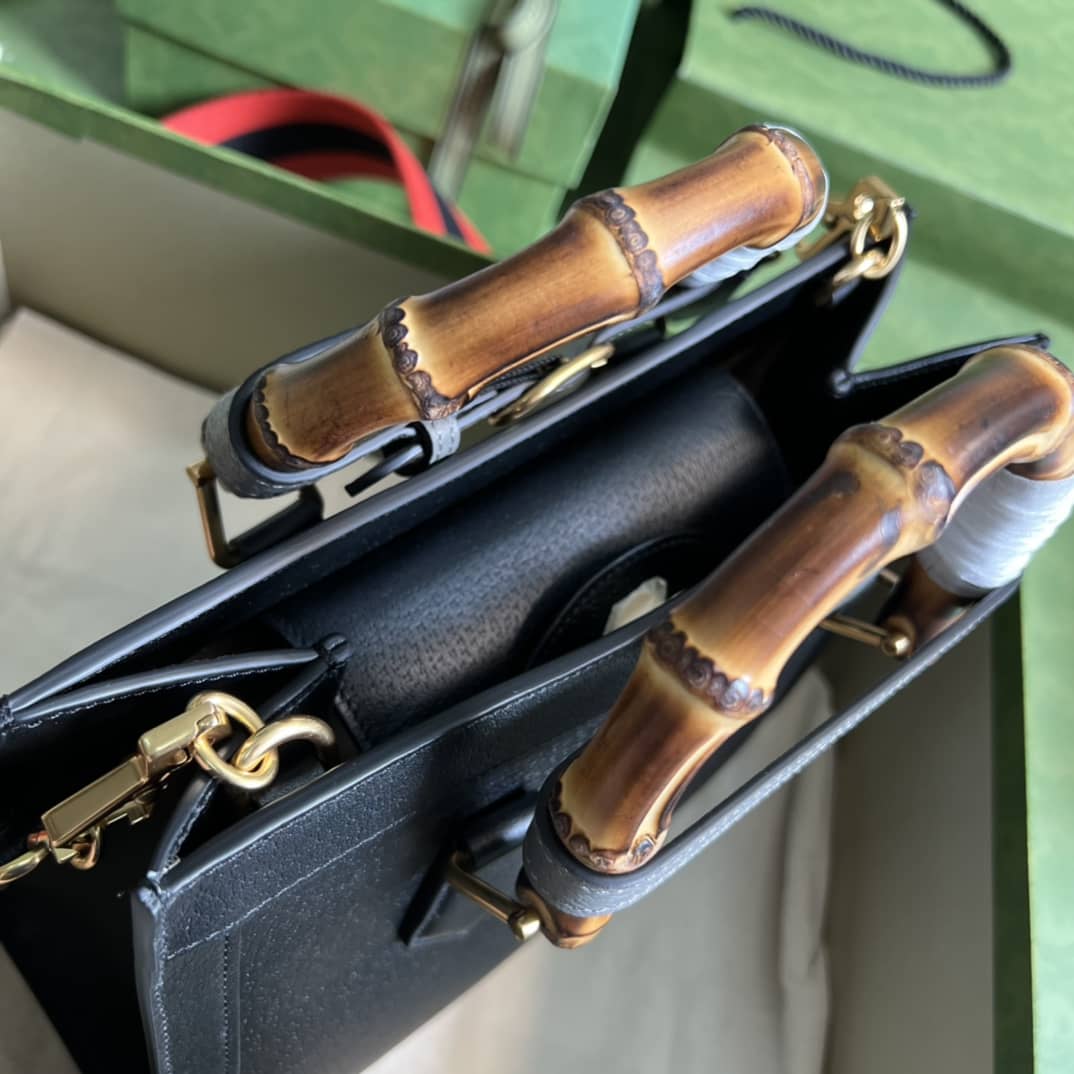 Gvc*1 Diana Small Tote Black 702721 Replica Bag