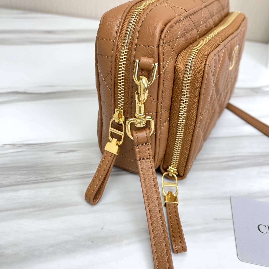 Chr1st1an D10r Caro Double Calfskin Pouch