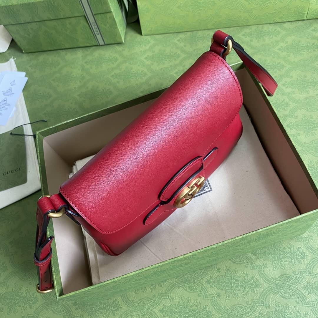 Gvc*1 Double G Messenger Shoulder Bag Replica 648934
