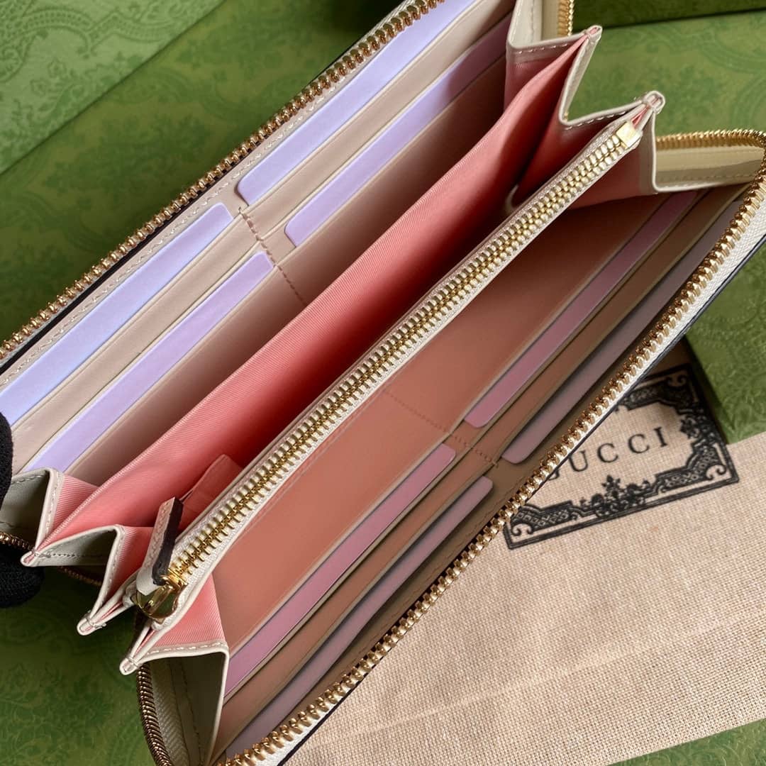 Gvc*1 Les Pommes Zip Around Wallet Replica 663924