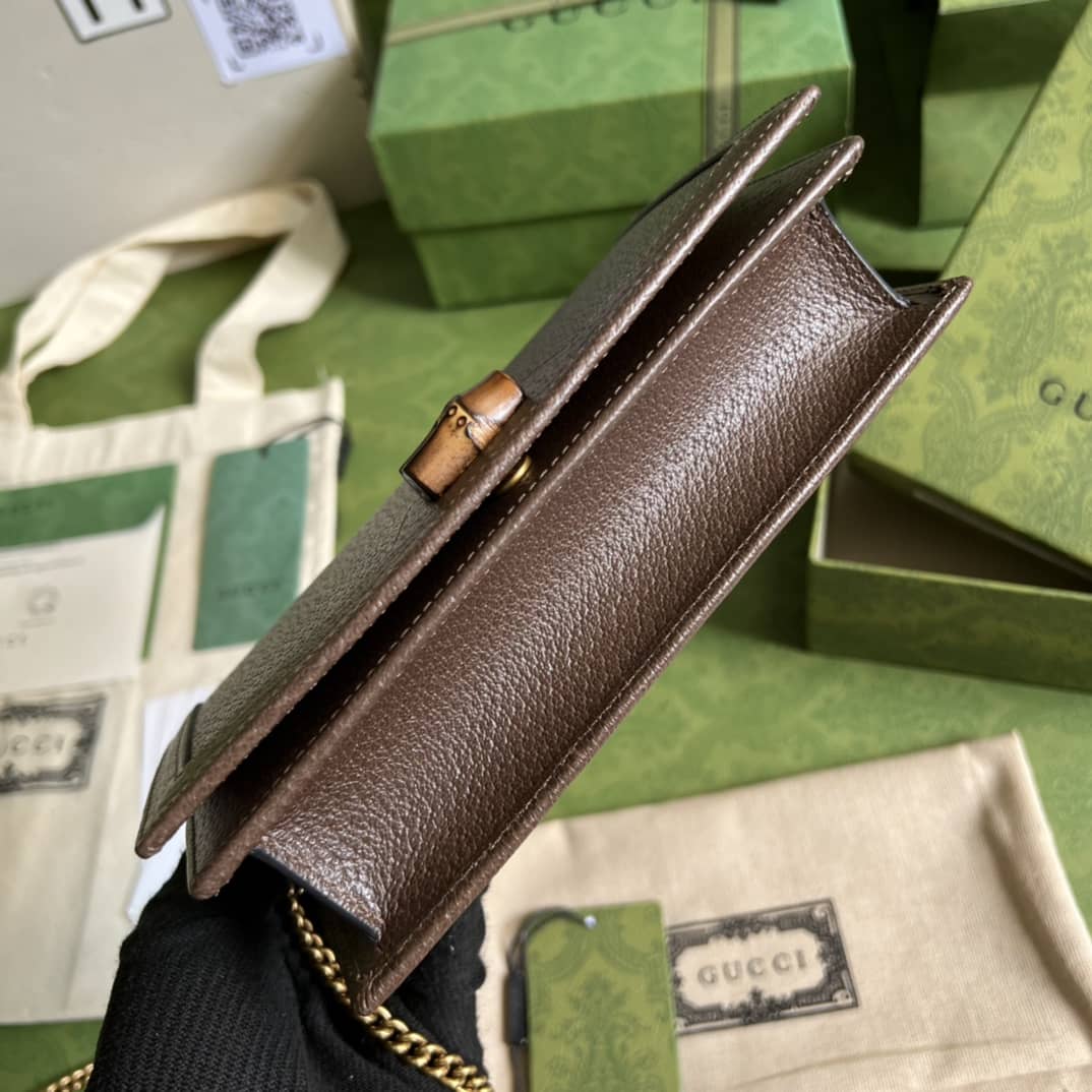 Gvc*1 Diana Mini Crossbody Bag With Bamboo 696817 Replica