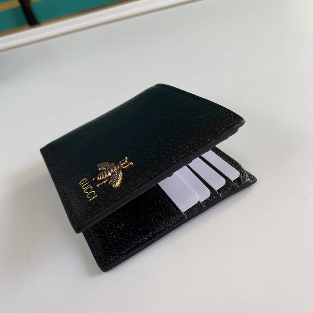 Gvc*1 Animalier Leather Wallet Replica 523664