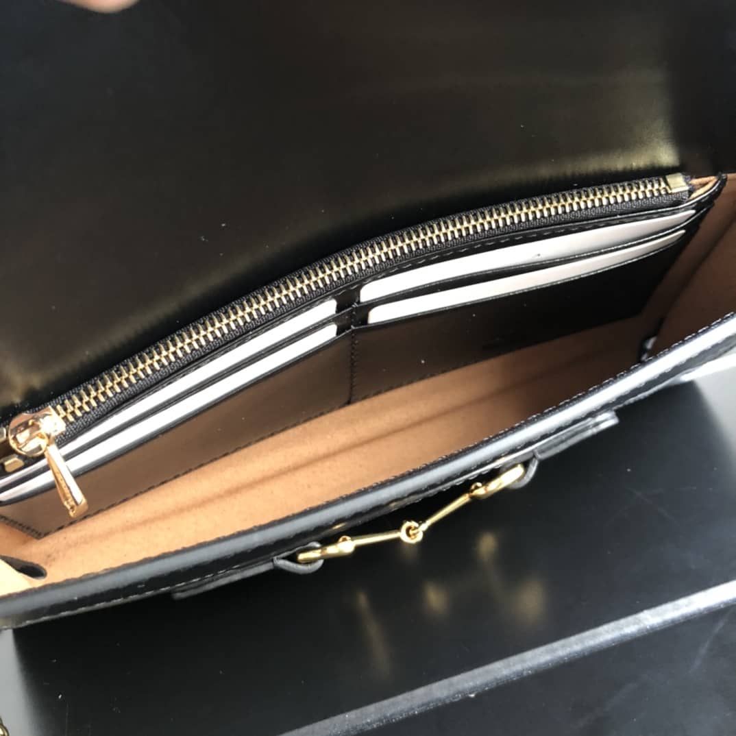 Gvc*1 Horsebit 1955 Wallet With Chain Bag Replica 614381