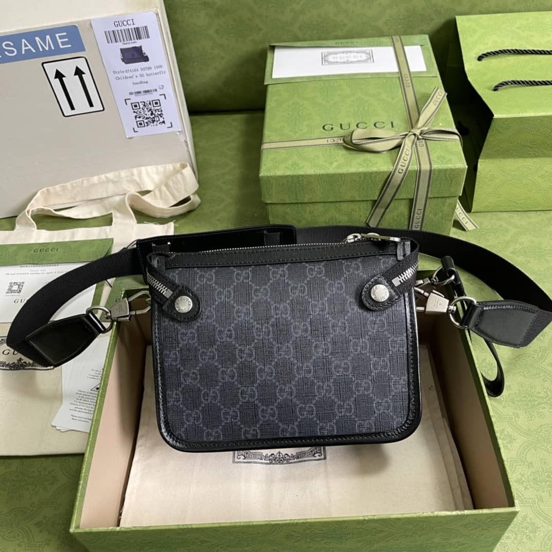 Gvc*1 Interlocking G Messenger Bag Replica 674164