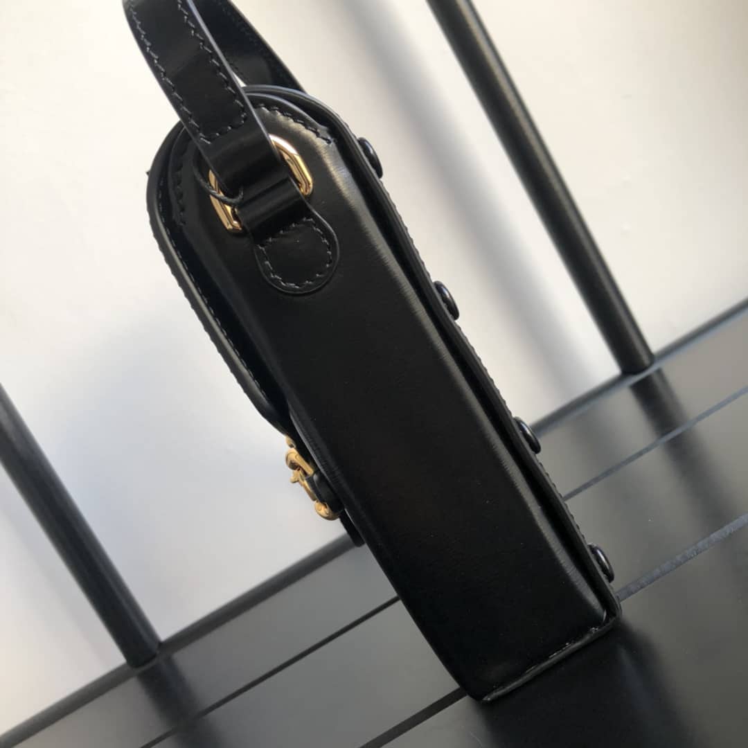 Gvc*1 Horsebit 1955 Mini Bag Replica Black 625615