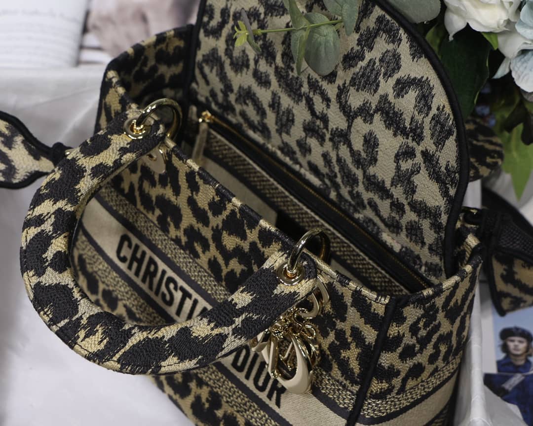 D10r Dupe Bag 24CM Paisley Embroidery Lady D-Lite
