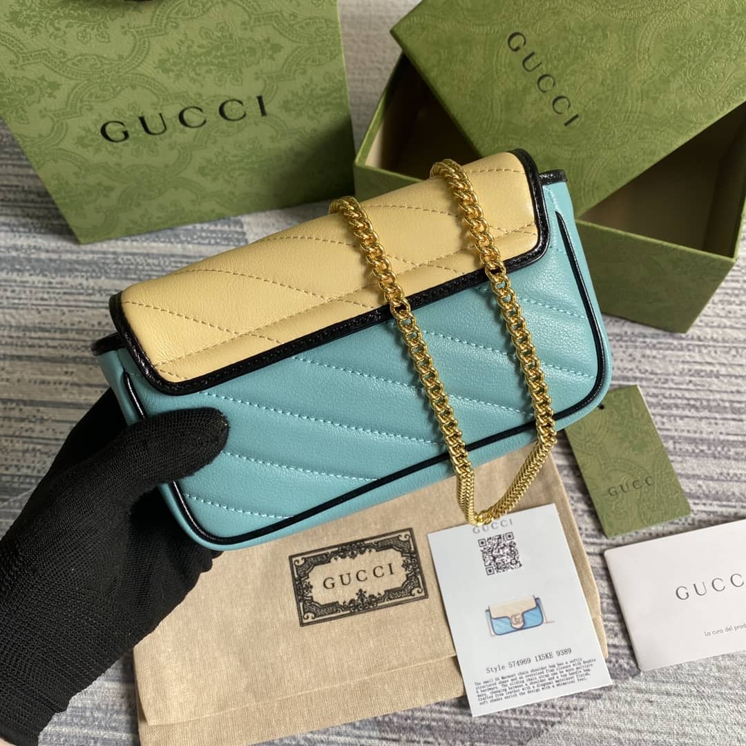 Gvc*1 Marmont GG Mini Chain Shoulder Bag Replica 574969