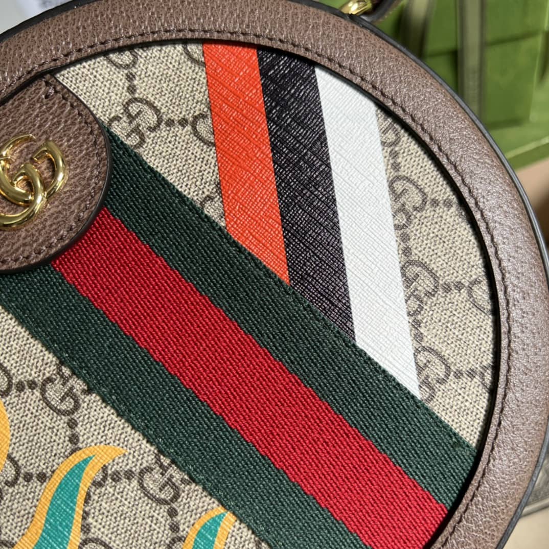Gvc*1 GG Round Crossbody Bag Replica 574978