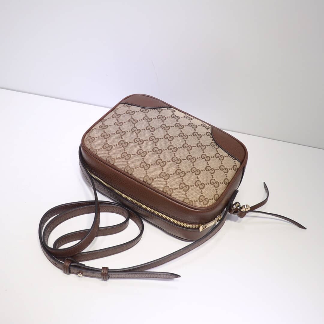 Gvc*1 GG Canvas Messenger Bag Replica 449172