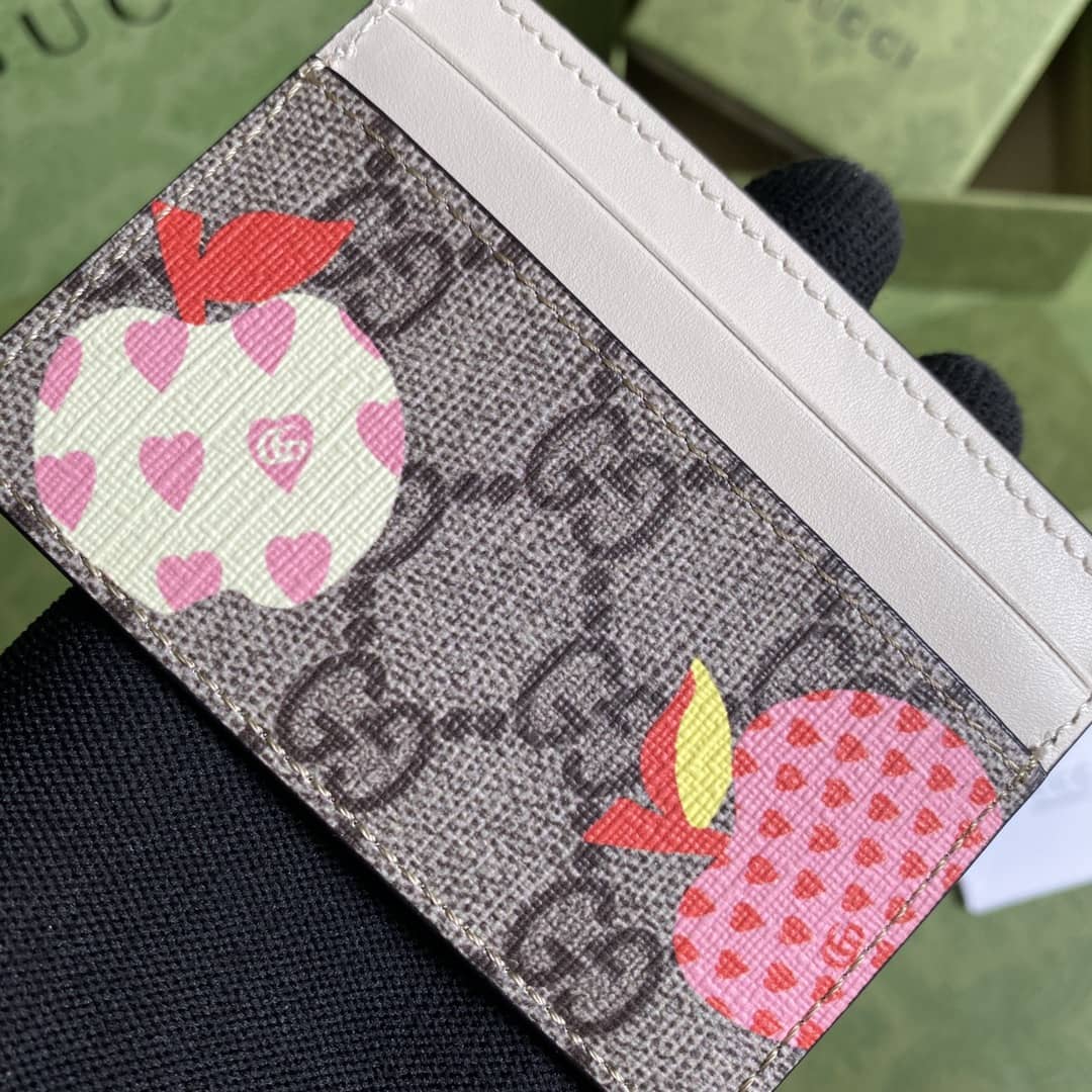 Gvc*1 Les Pommes Card Case Wallet Replica 663923