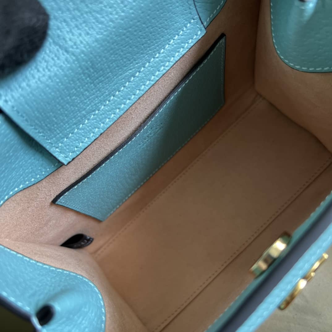 Gvc*1 Diana Mini Tote Blue 702732 Replica Bag