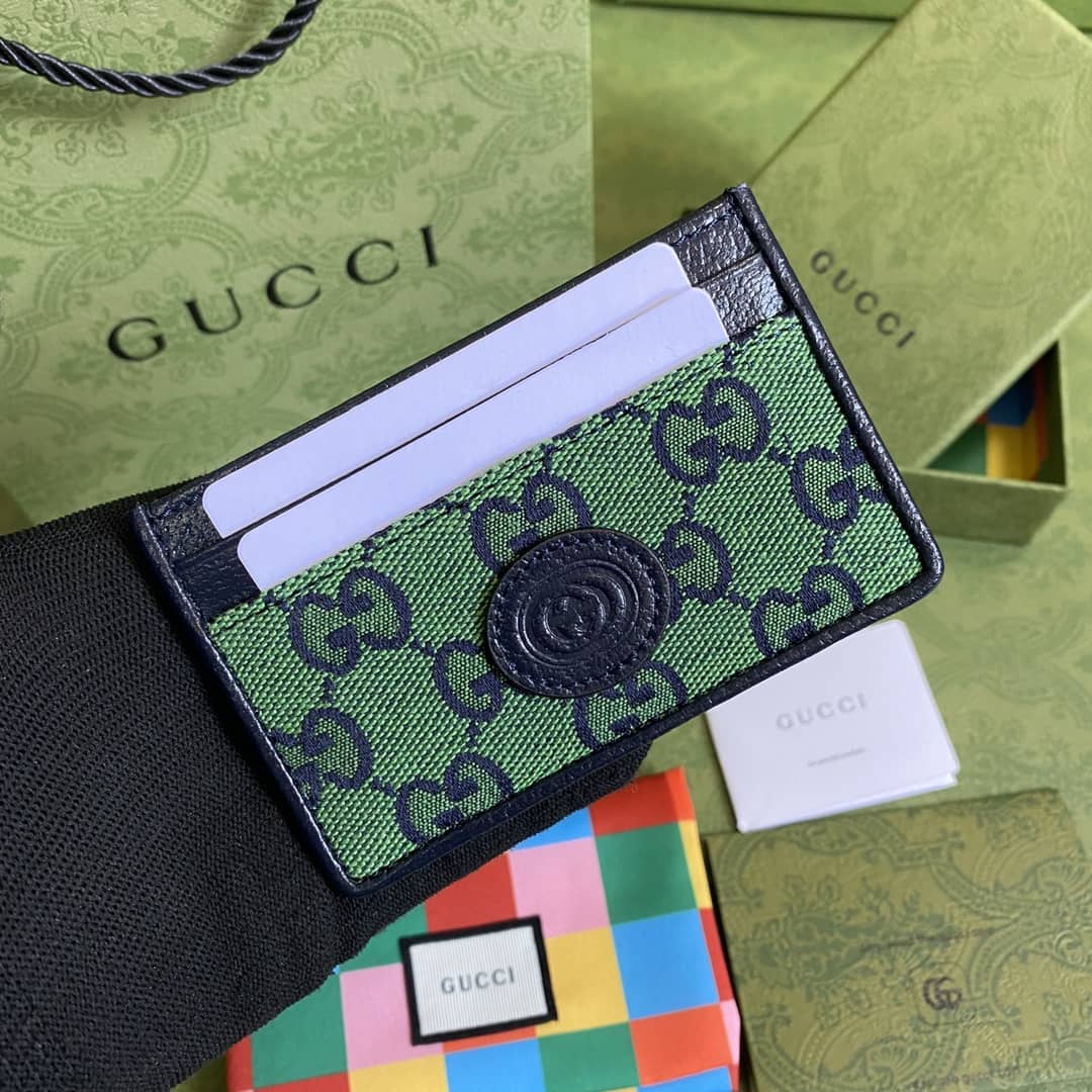 Gvc*1 GG Multicolor Card Case Wallet Replica 659601