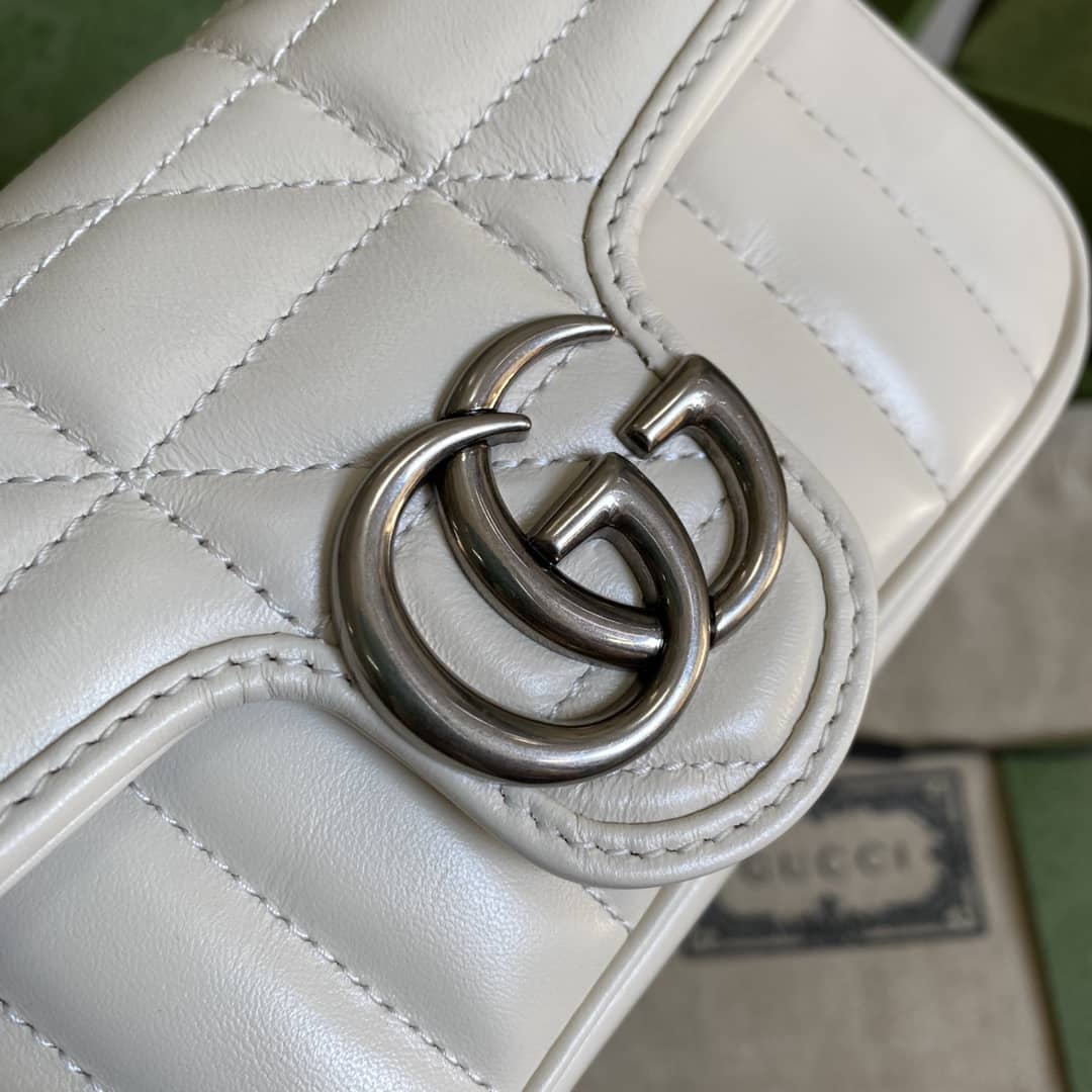 Gvc*1 GG Marmont Matelassé Mini Crossbody Bag Replica 476433