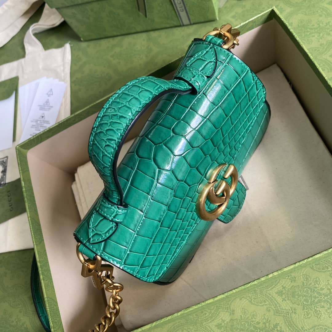 Gvc*1 Marmont GG Mini Top Handle Bag Replica 547260