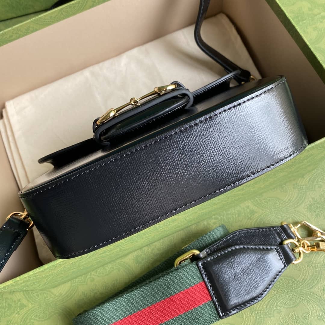 Gvc*1 1955 Horsebit Svp*me GG Canvas Mini Shoulder Bag Replica 658574