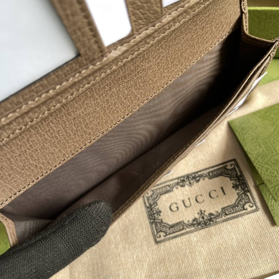 Gvc*1 Ophidia GG Svp*me Long Wallet Replica 672987