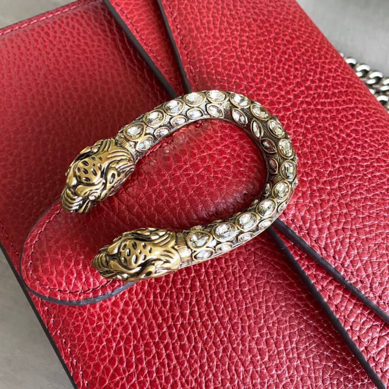 Gvc*1 GG Svp*me Dionysus 2way Mini Chain Shoulder Bag Replica Red 421970