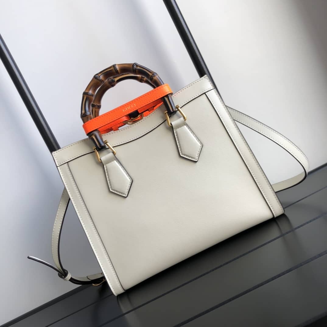 Gvc*1 Diana Small Tote Replica White 660195