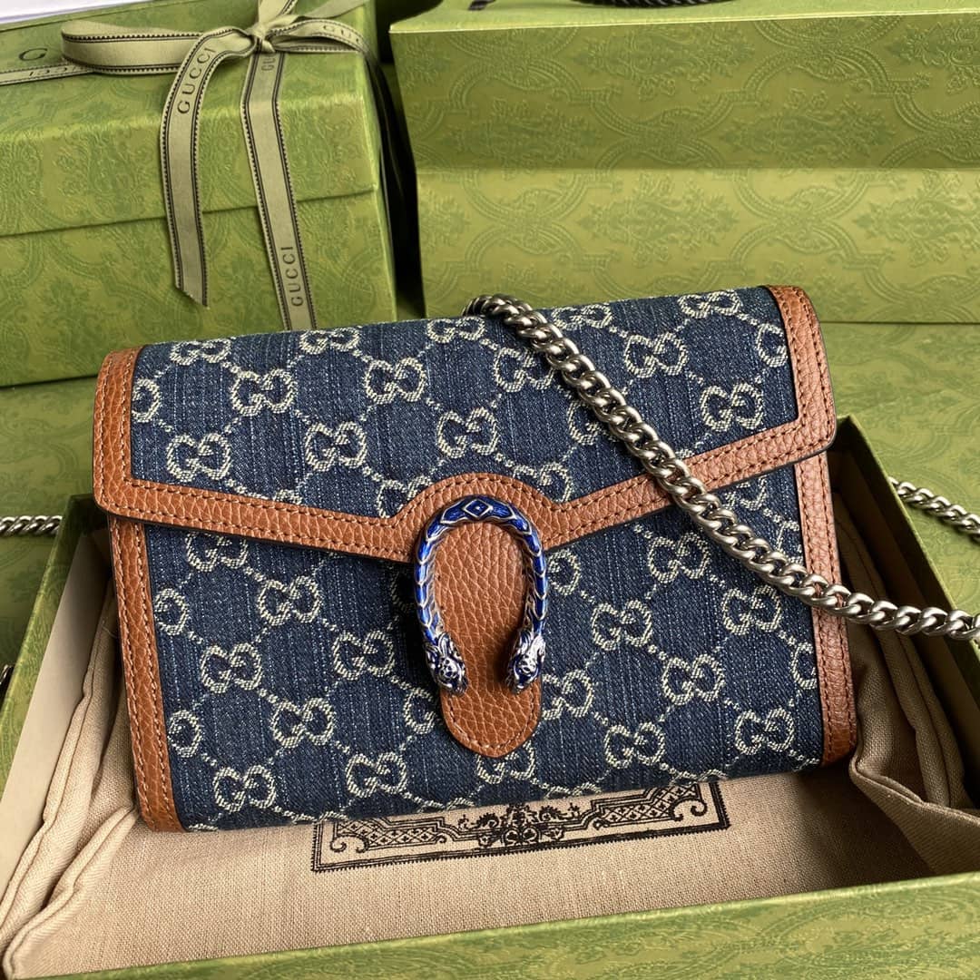 Gvc*1 Dionysus Svp*me GG Chain Wallet Replica 401231