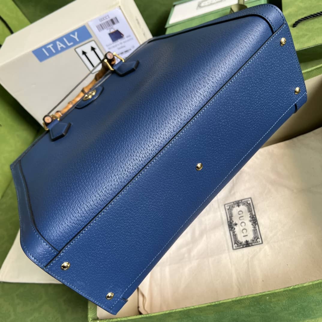 Gvc*1 Diana Medium Blue 678842 Replica Tote Bag
