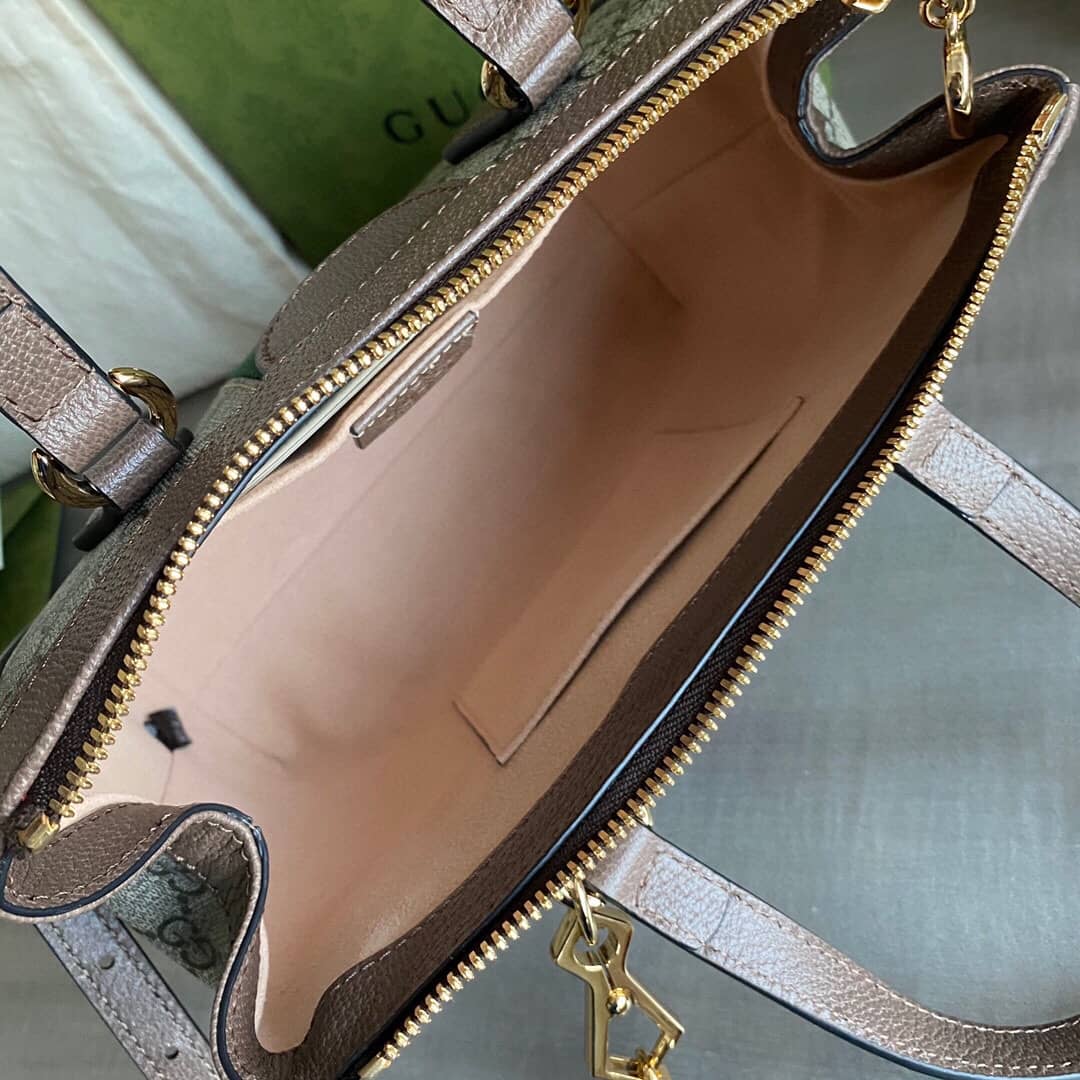 Gvc*1 GG Svp*me Ophidia Small Tote Shoulder Bag Replica Brown 547551