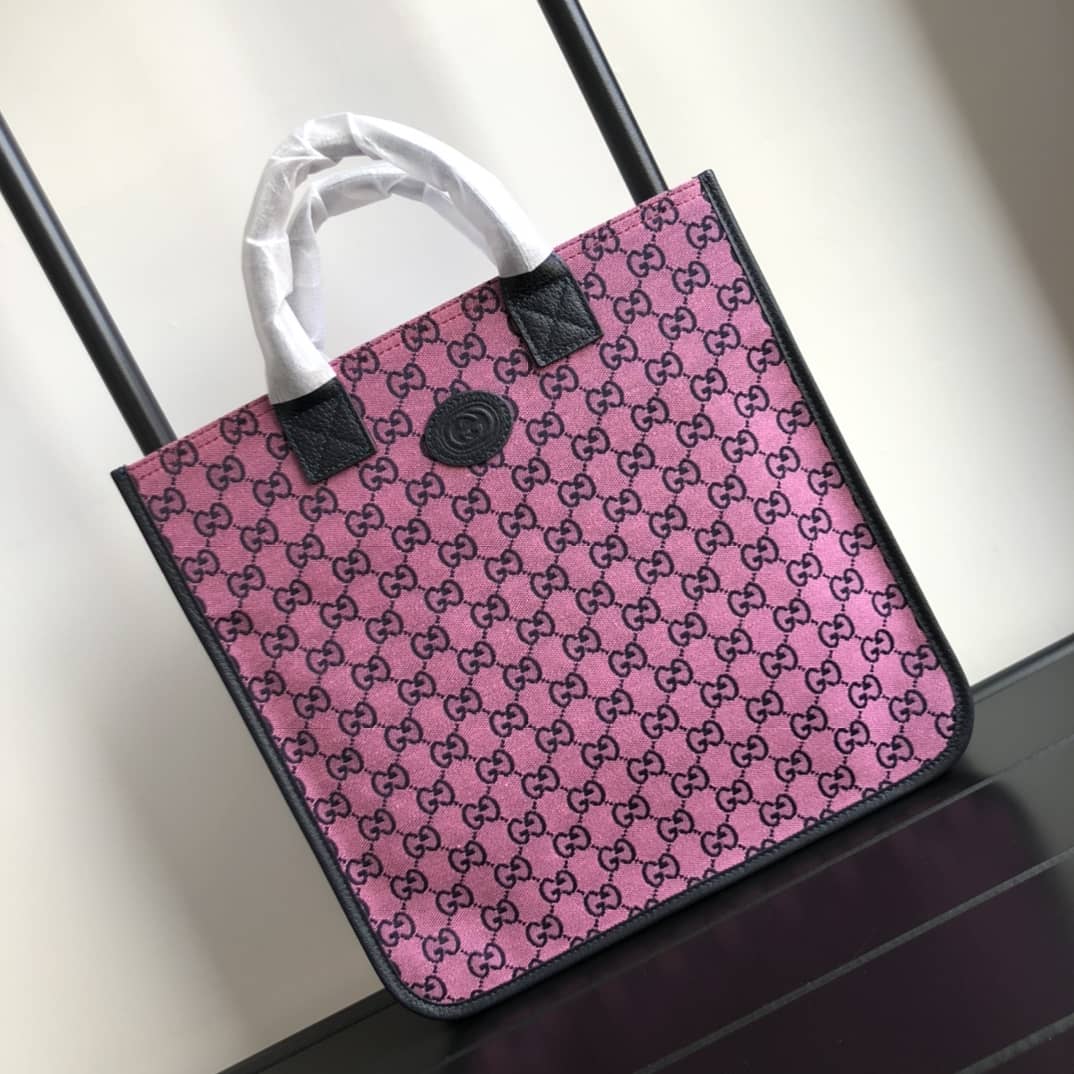 Gvc*1 GG Multicolor Kids Girl Tote Replica Pink 550763