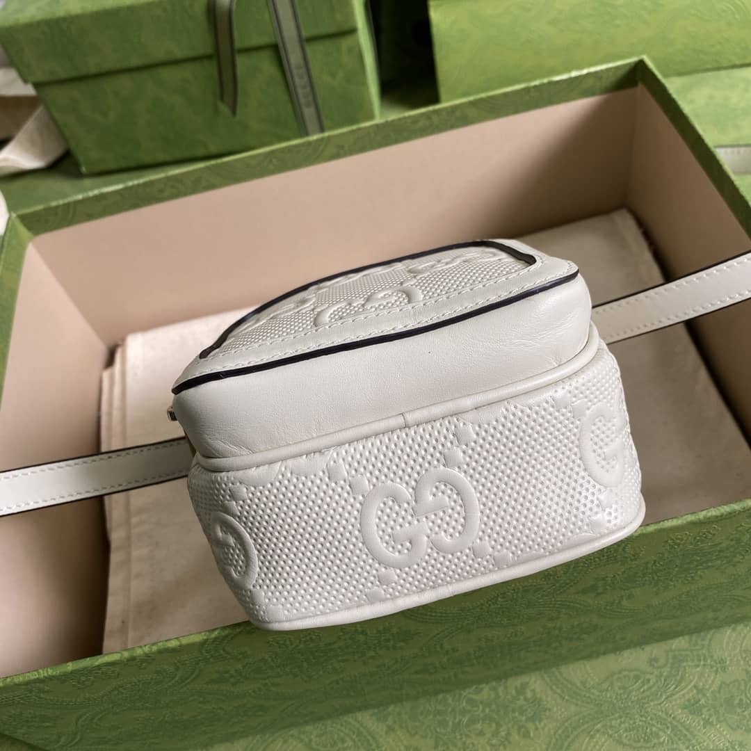 Gvc*1 GG Embossed Mini Bag Replica 658553