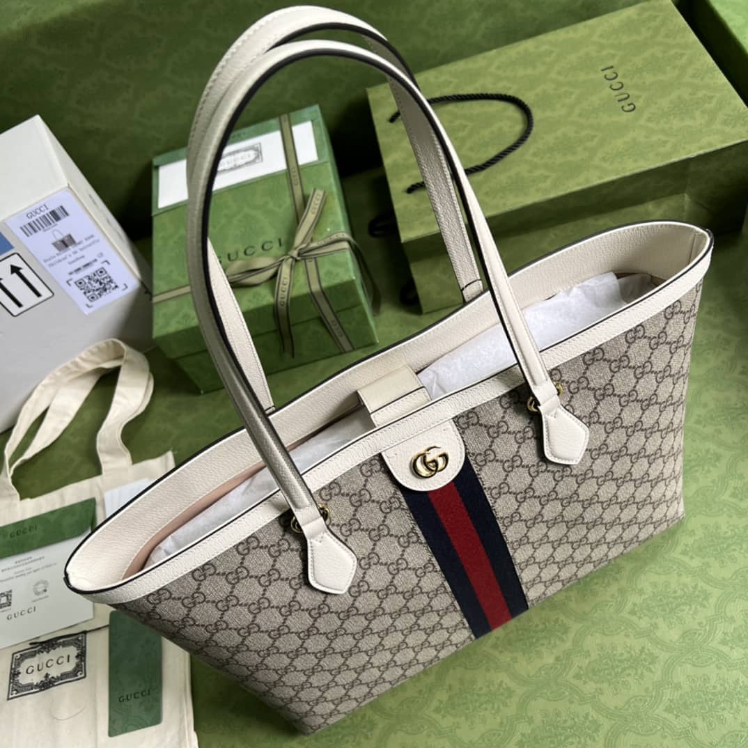 Gvc*1 Medium Ophidia Canvas Tote 631685 Replica