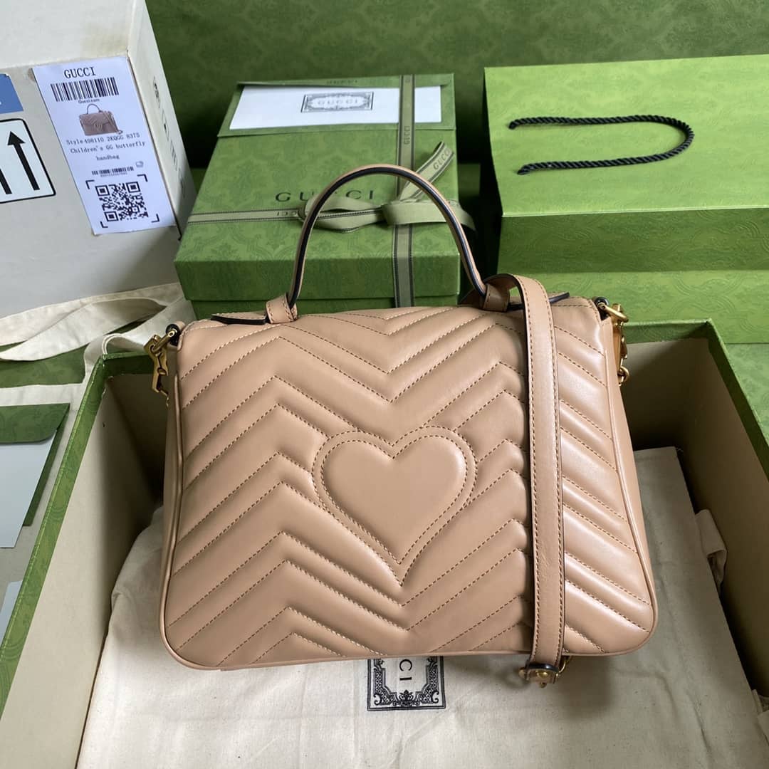 Gvc*1 Crossbody Dupe GG Marmont Small Top Handle  498110