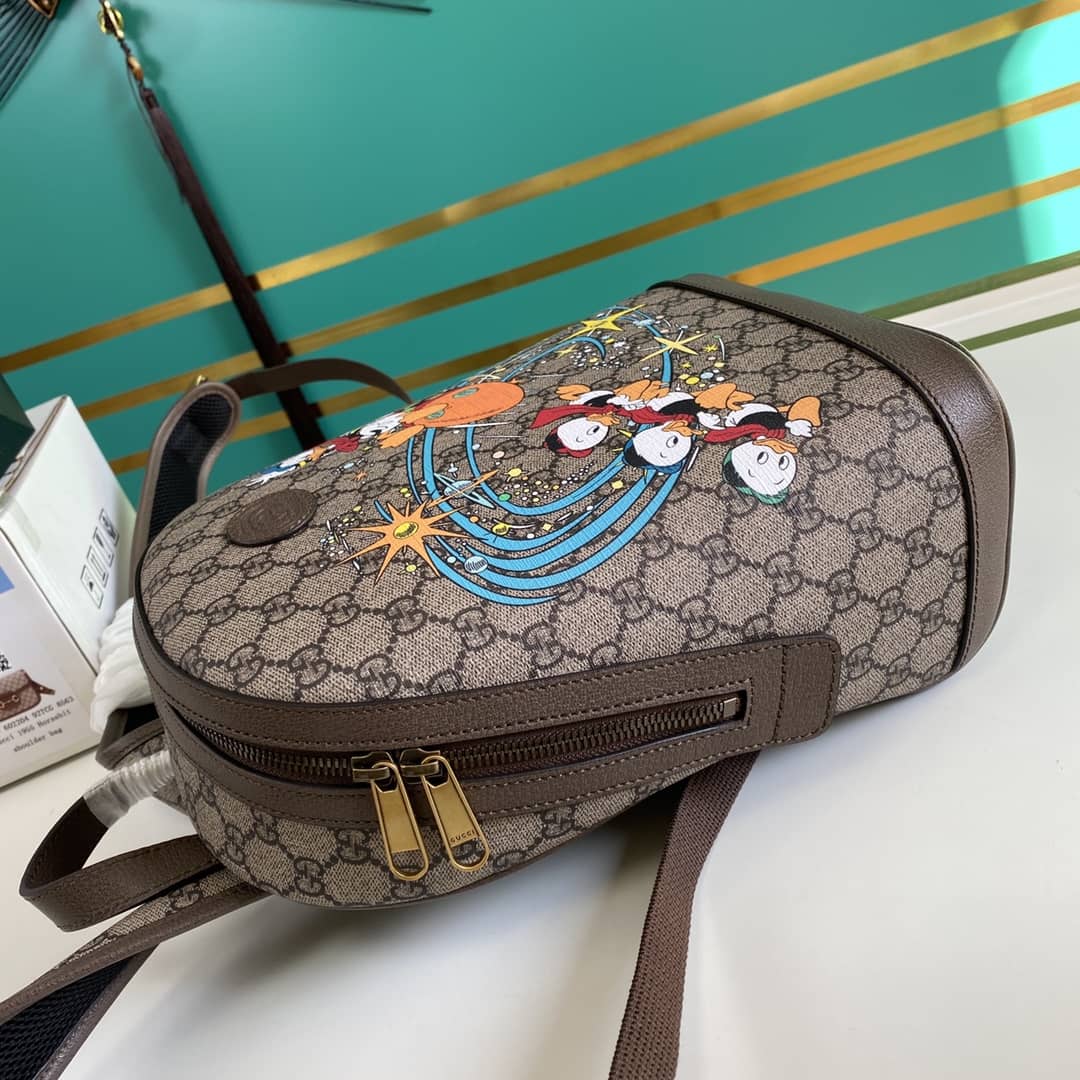 Gvc*1 Donald Duck Disney x Gvc*1 Backpack GG Svp*me Fabric Replica 552884