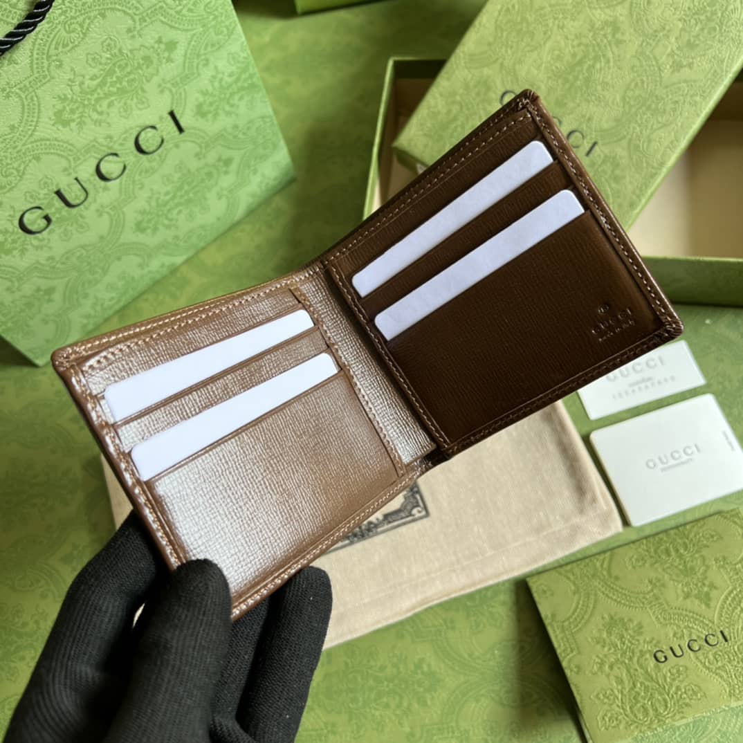 Gvc*1 Interlocking GG Svp*me Wallet Replica 671652