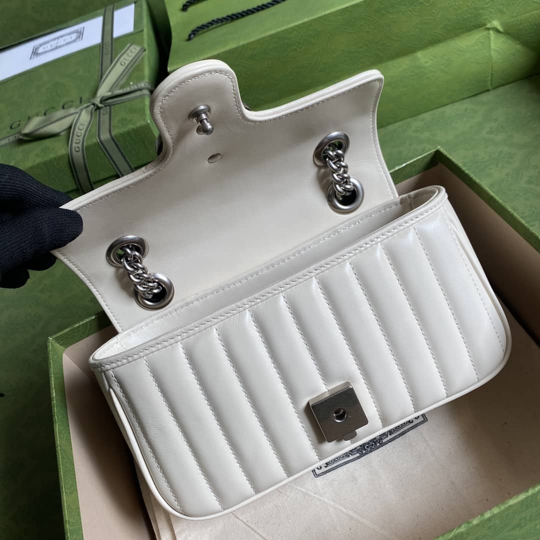 Gvc*1 Marmont GG Matelasse Leather Mini Shoulder Bag Replica 446744