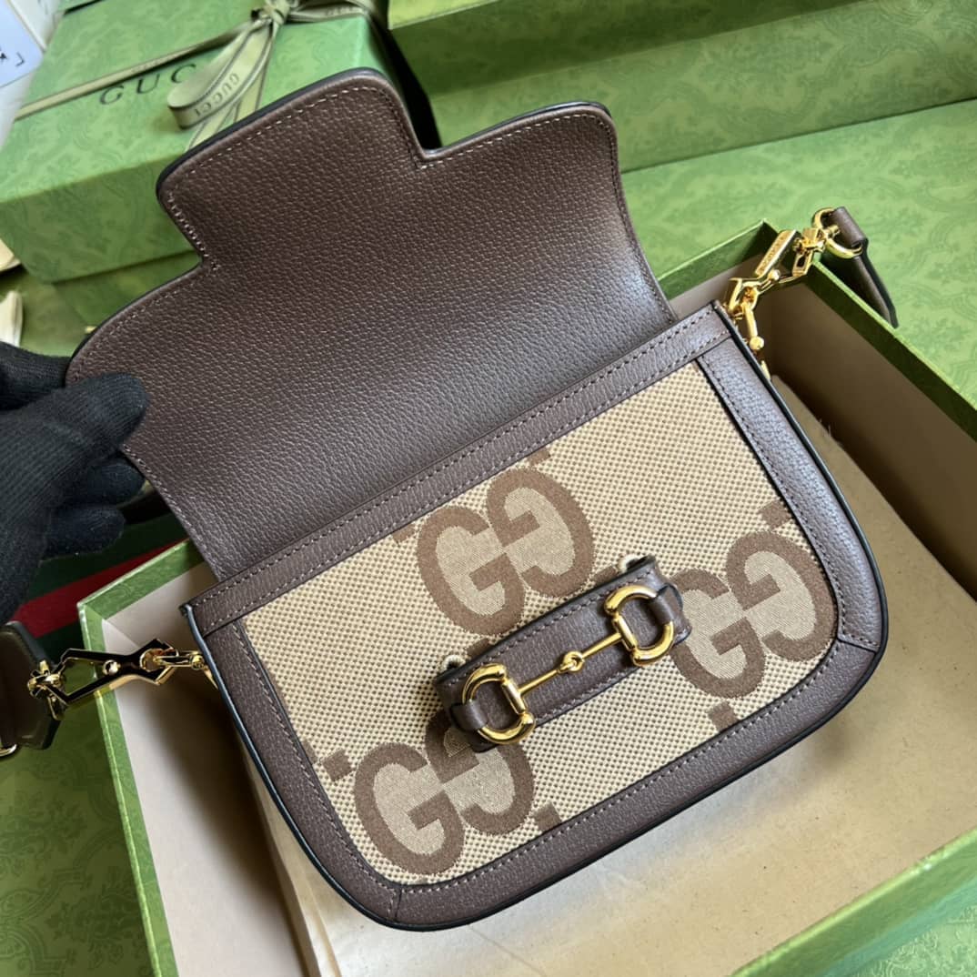 Gvc*1 Horsebit 1955 Jumbo GG Mini Crossbody Bag 658574 Replica