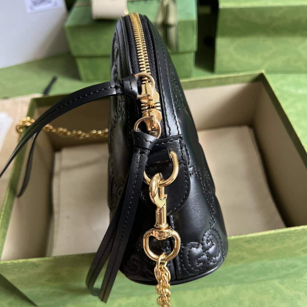 Gvc*1 GG Matelassé Leather Mini 702229 Replica Shoulder Bag