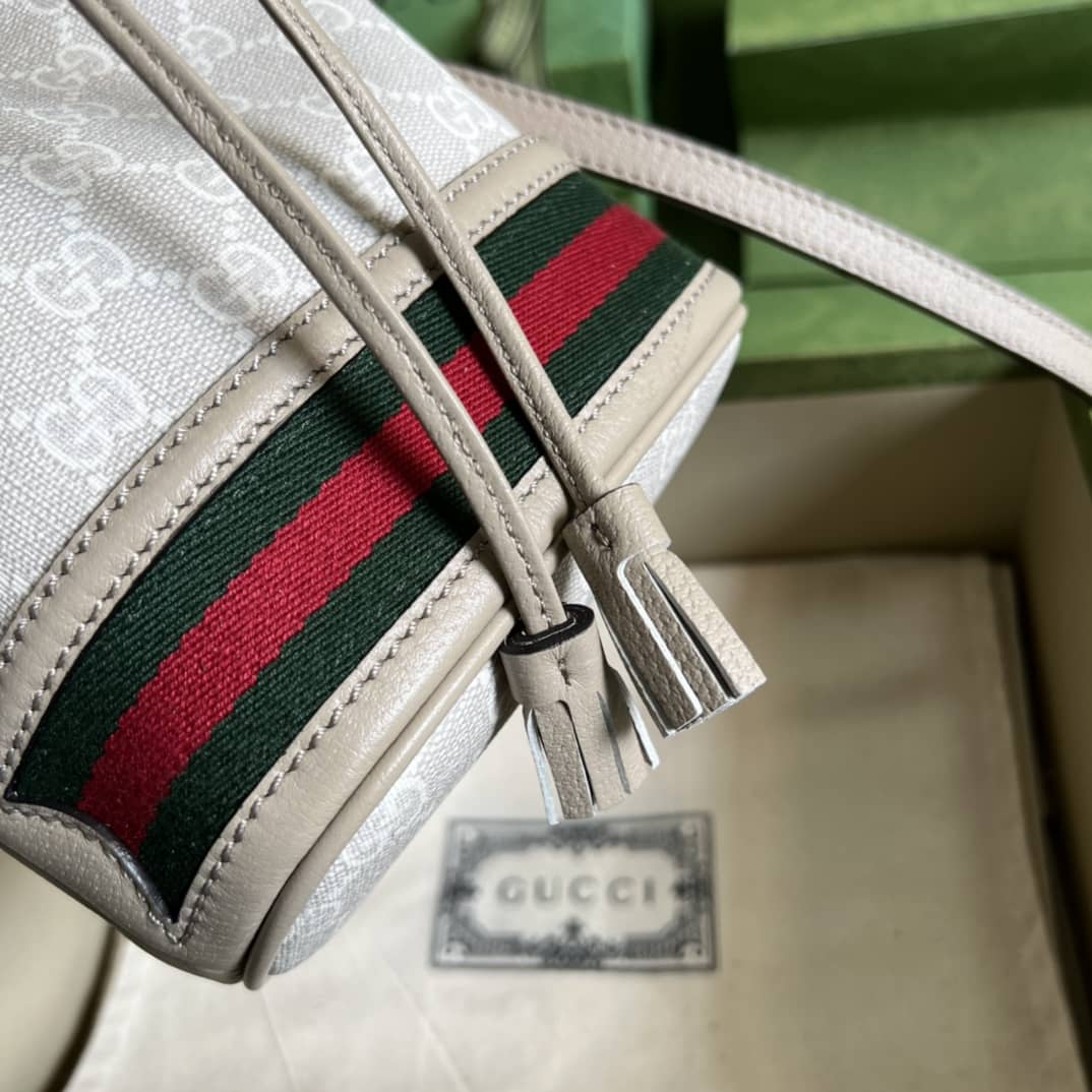 Gvc*1 Ophidia Mini GG Svp*me 550620 Replica Bucket Bag