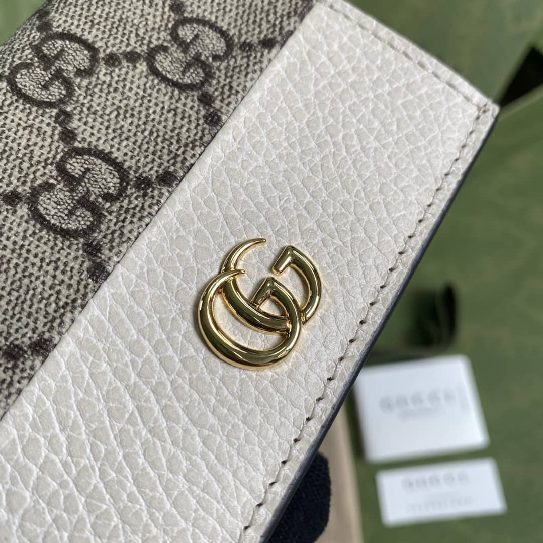 Gvc*1 Marmont GG Card Case Wallet Replica 658610