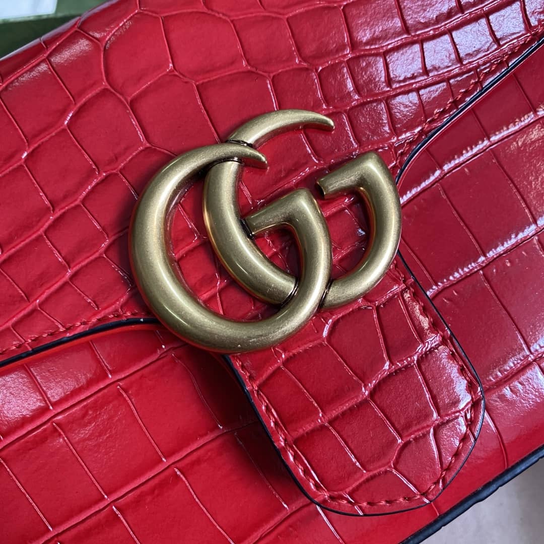 Gvc*1 Marmont GG Mini Top Handle Bag Replica 547260
