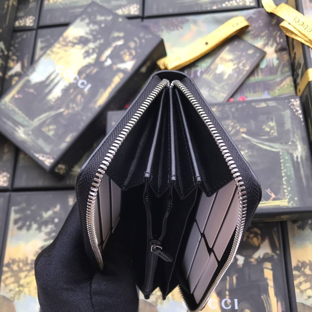 Gvc*1 Web GG Svp*me Around Zip Wallet Replica 408831