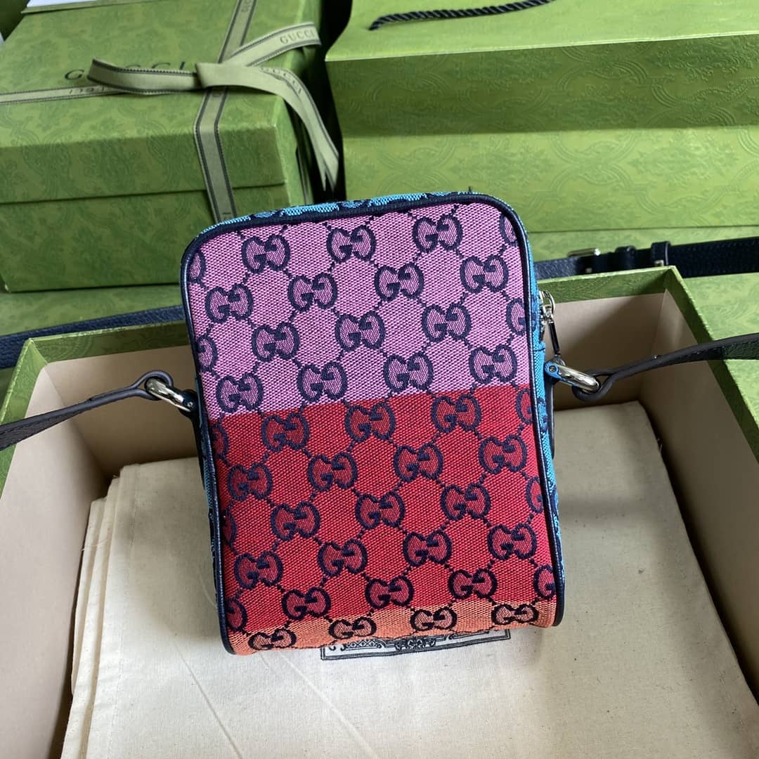 Gvc*1 Marmont Dupe Multicolor Messenger Bag Replica 658659