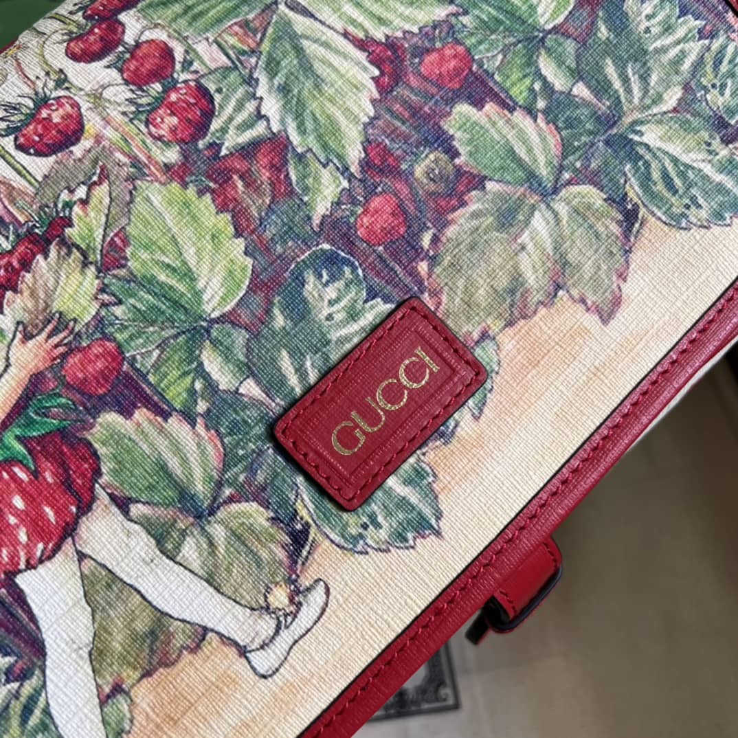 Gvc*1 Children Strawberry Fairy Print 664143 Replica Shoulder Bag