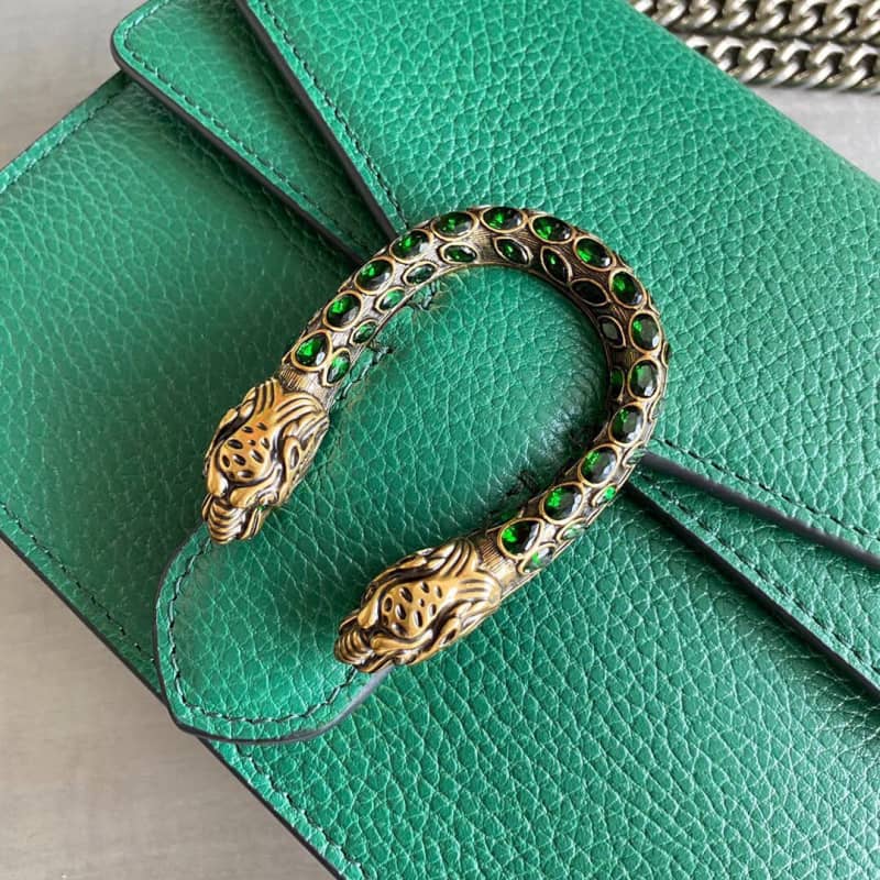 Gvc*1 GG Svp*me Dionysus 2way Mini Chain Shoulder Bag Replica Green 421970