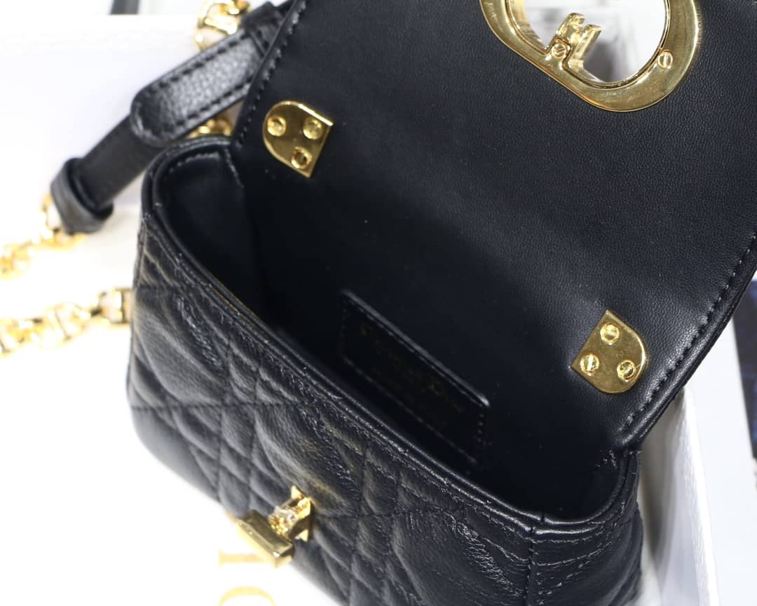 Chr1st1an D10r Micro Caro Calfskin Replica Bag