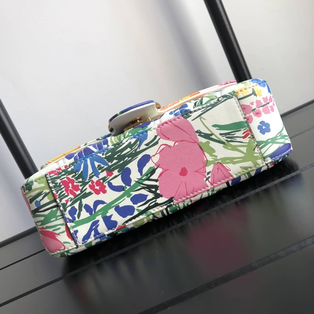 Gvc*1 GG Marmont Mini Matelasse Shoulder Bag Replica Colorful 446744