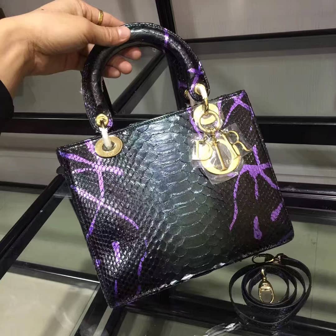 Chr1st1an D10r Lady D10r 24CM Replica Bag