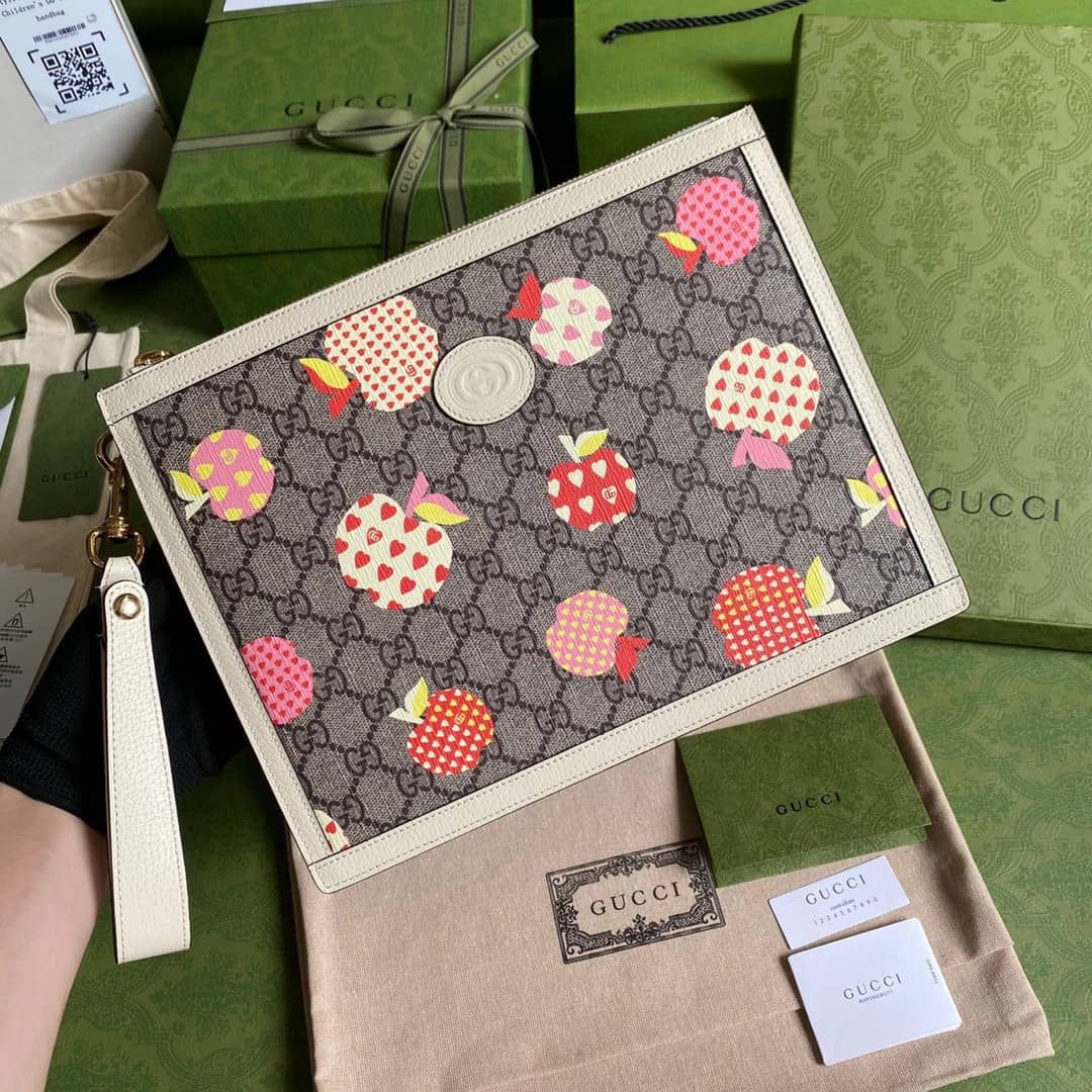 Gvc*1 Purse Dupes Les Pommes Zip Pouch 664113
